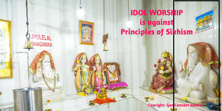 Making an Idol of Guru Nanak Sahib, a worst Sin against Sikhism